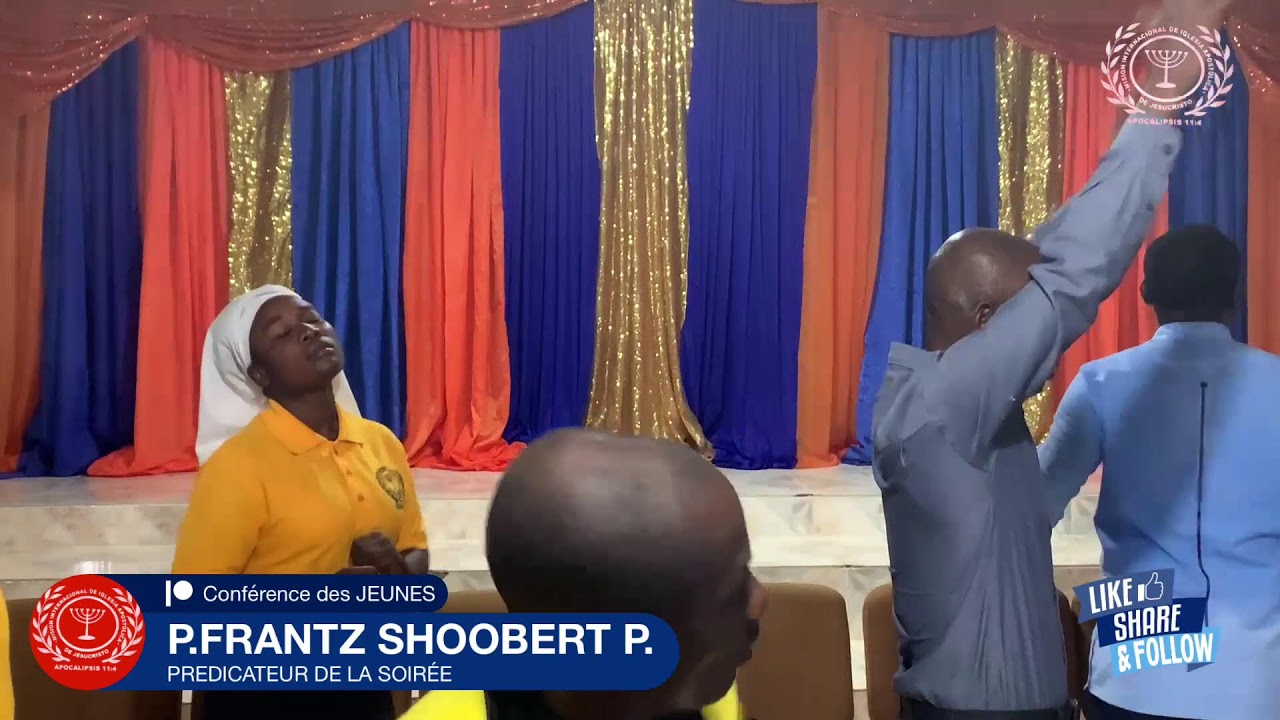 PRÉDICATEUR DE LA SOIRÉE PASTEUR FRANTZ SHOOBERT PETIT-FRÉRE