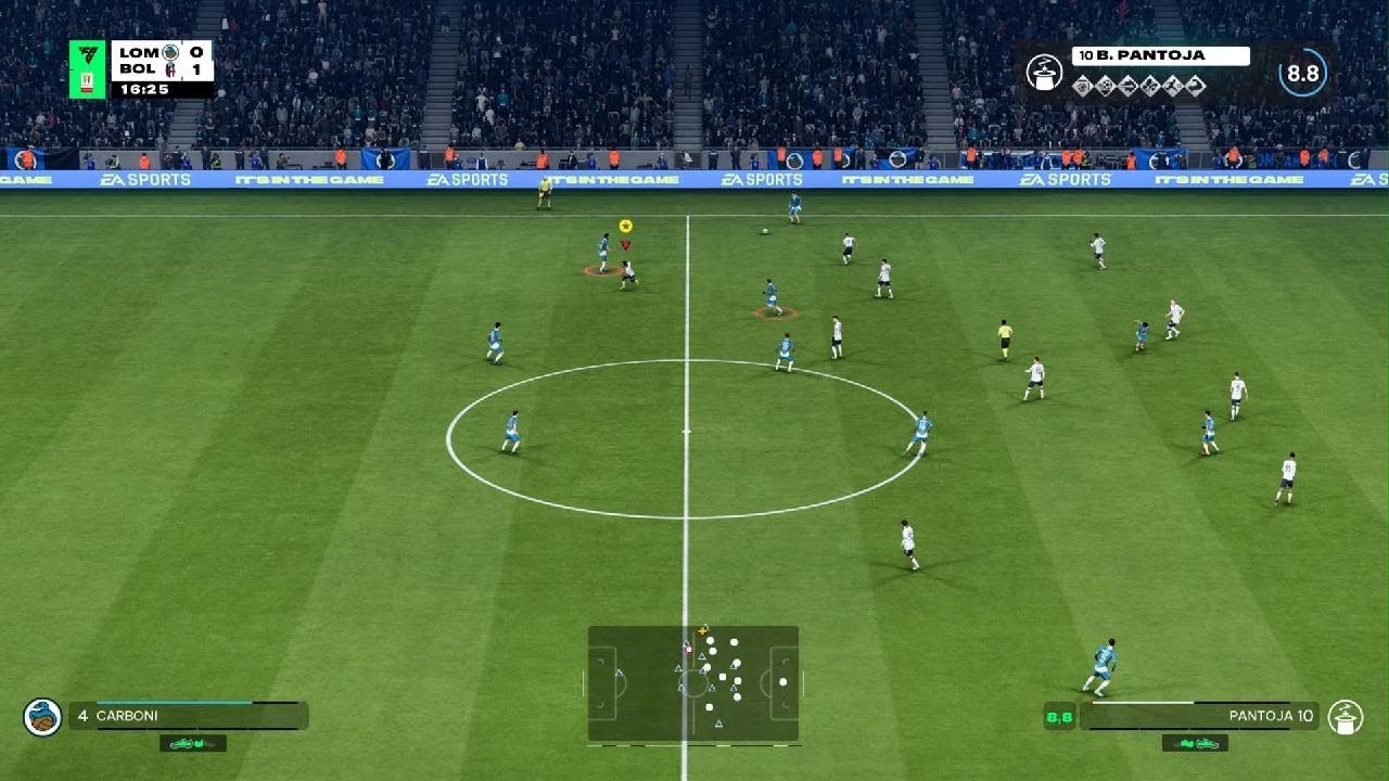 EA SPORTS FC 26modo carreira barba Negra fora do jogo importante
