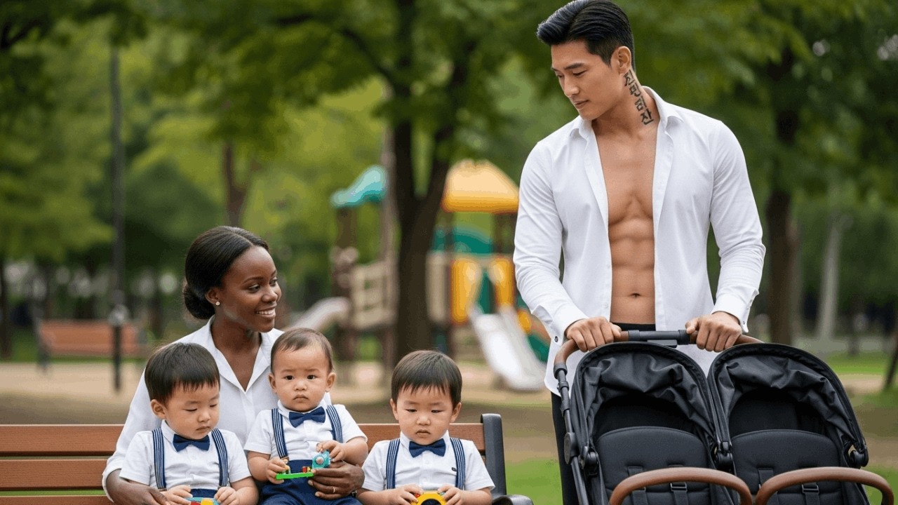 Korean Mafia Boss Walks Through the Park With His Fiancée — Then He Notices His Black Ex With Triple