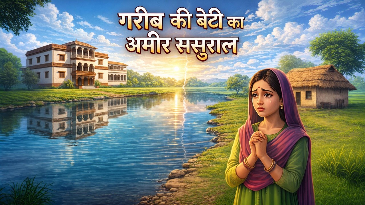 गरीब की बेटी का अमीर ससुराल | Hindi Story | Hindi Kahaniya | Moral Stories | cartoon story