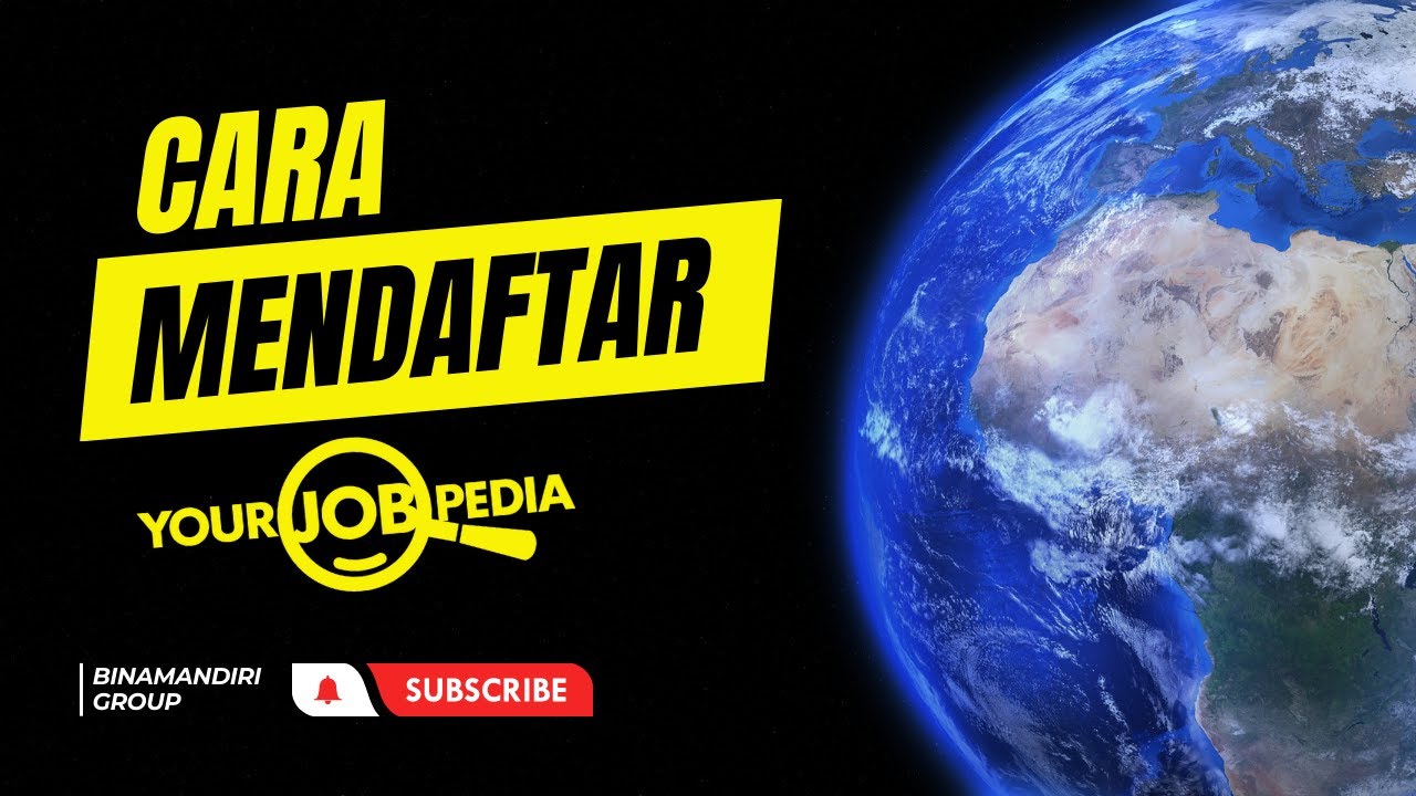 Cara mendaftar kerja di YOURJOBPEDIA