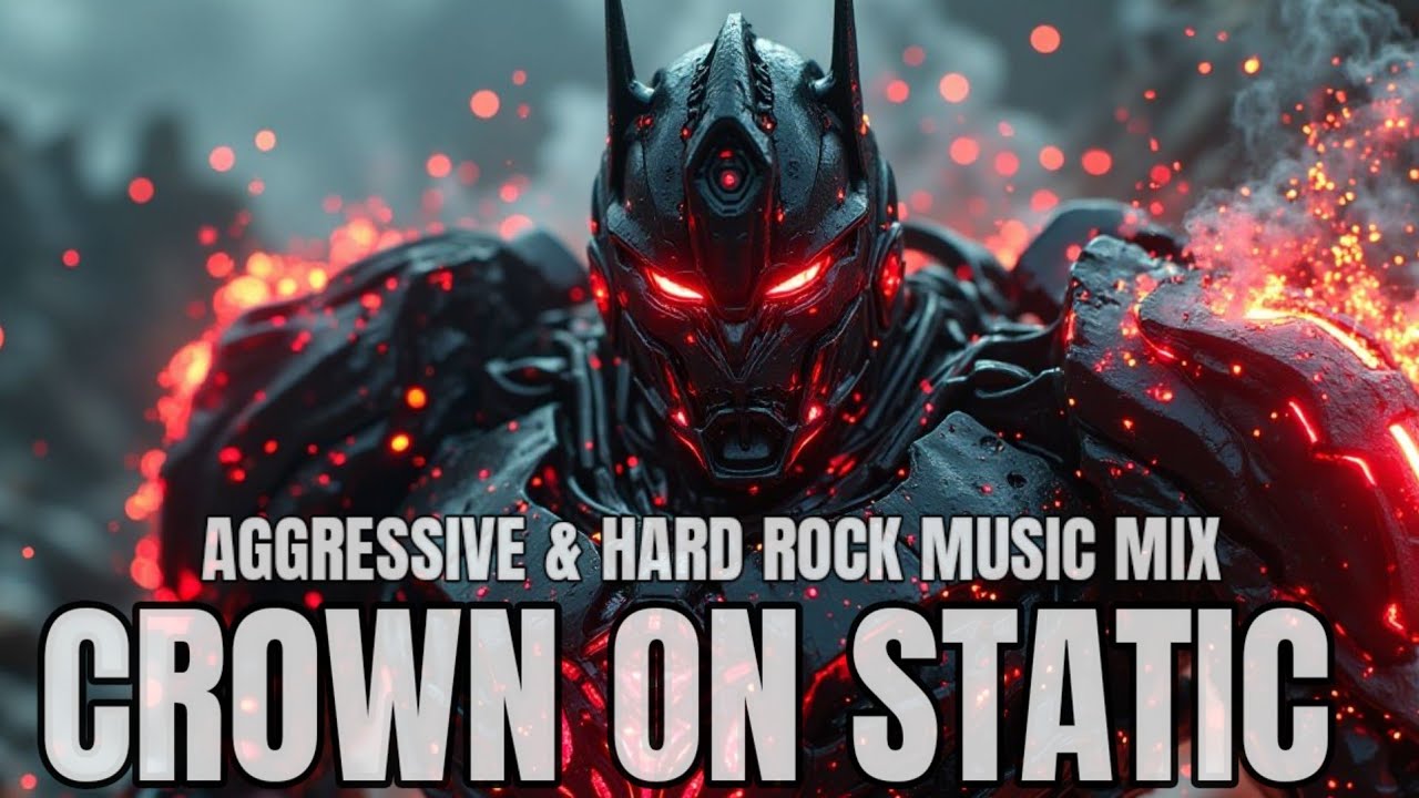 CROWN ON STATIC 💀Brutal Heavy Metal Workout Mix💀Aggressive Music To Boost Your Energy ft.Beast Metal