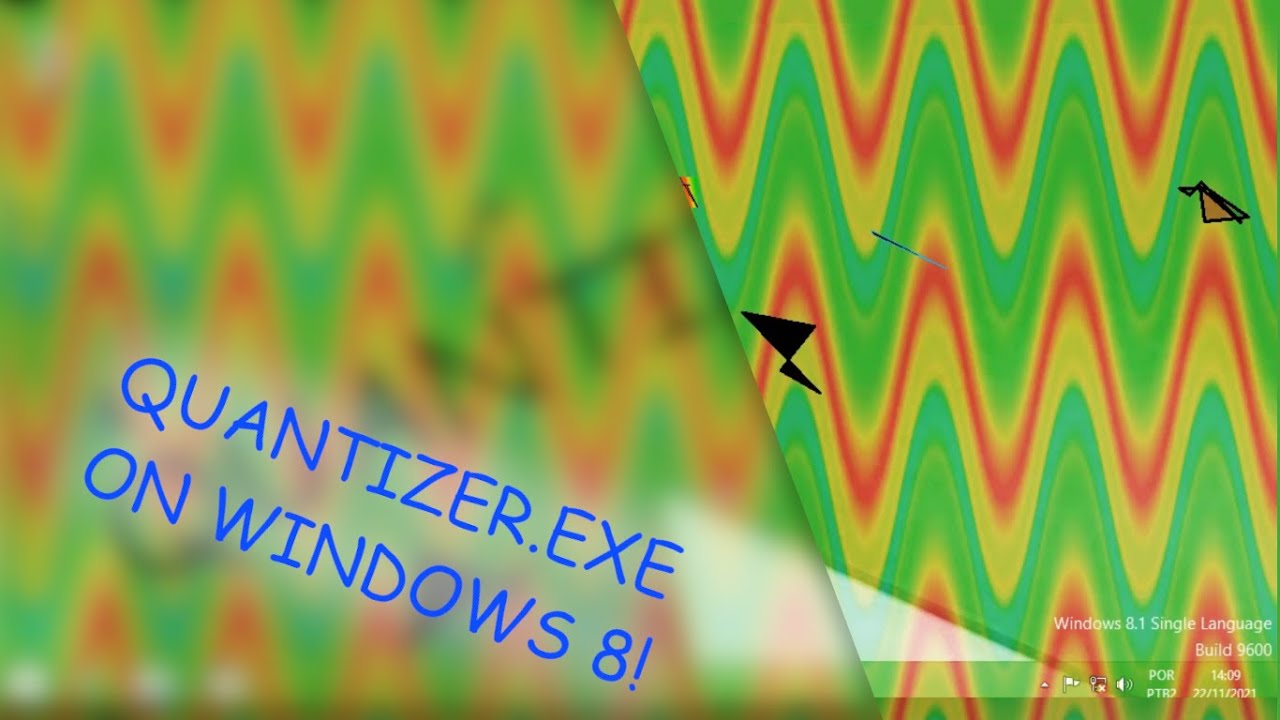 Quantizer.exe on Windows 8! - The result is completely different!