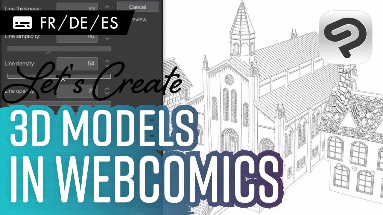Making reusable backgrounds with 3D models! | Vampbyte