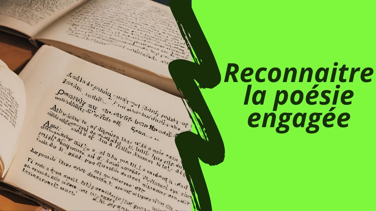 reconnaitre la poésie engagée