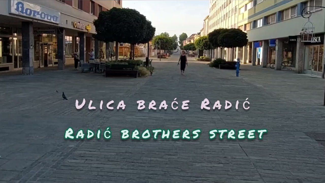 We visited the city of Sisak. Posjetili smo grad Sisak.
