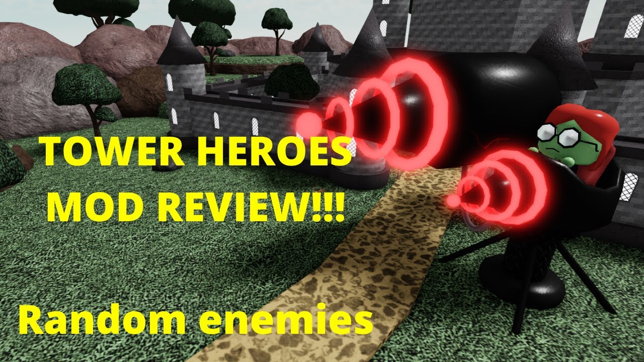 ROBLOX TOWER HEROES - Random enemies Mod review