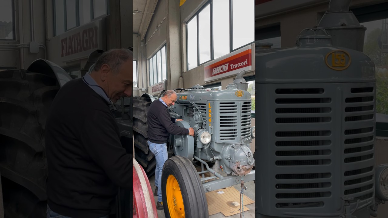 Accensione Landini L55 B | Ermes Tosato