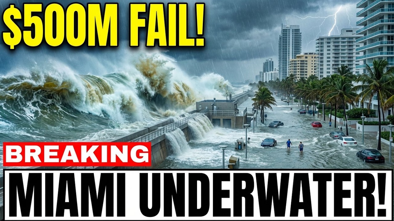 Miami Beach’s $500M Pump System CAN'T Stop the Ocean—King Tides Flood Paradise