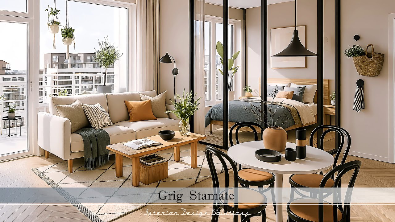 Small Space MAGIC: 50 Amazing Studio Apartment Design Ideas #9