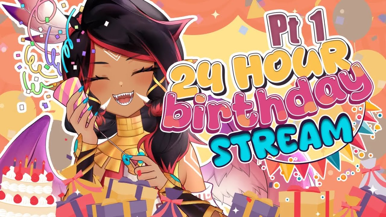 【BIRTHDAY DONOTHON】24 Hour Stream Part 1: I'm getting old!! 🐉🪽【VAllure】