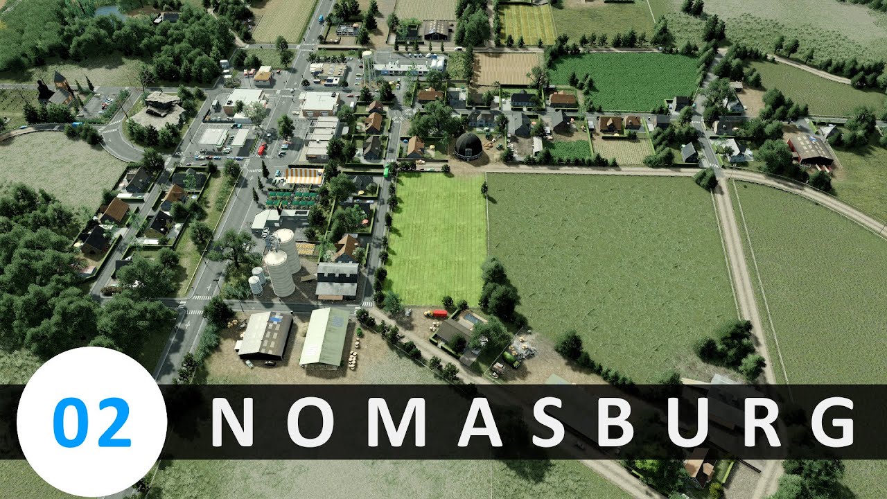 Cities Skylines - Nomasburg: 02 - Let's expand the town [with commentary]