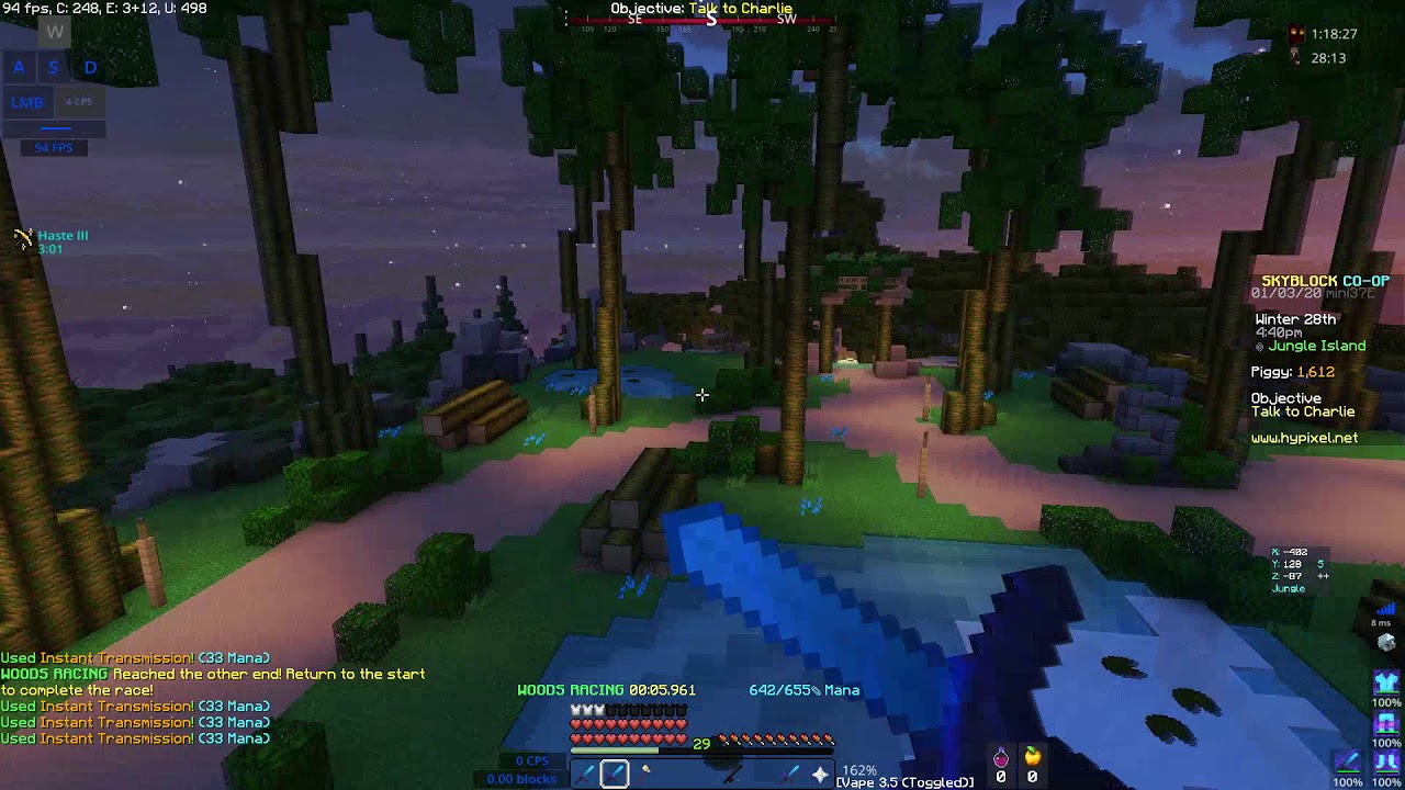 [Former WR] Woods Race in 9.960s