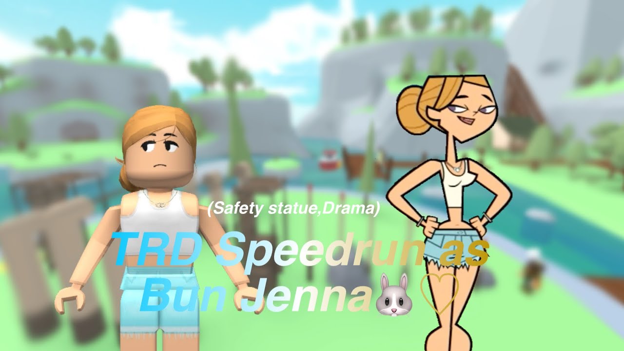 TRD Speedrun as bun Jenna! (safety statue,drama,teamers)