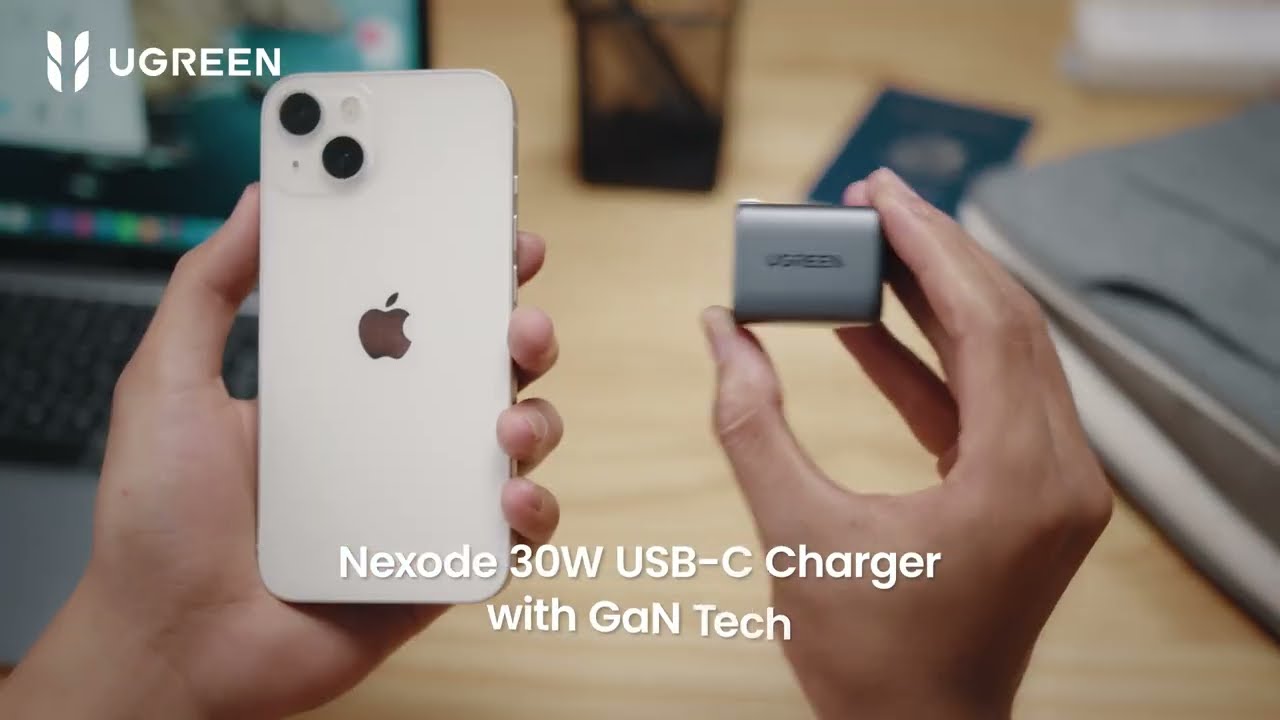 UGREEN 30W USB-C Charger | Nexode Mini GaN Wall Charger