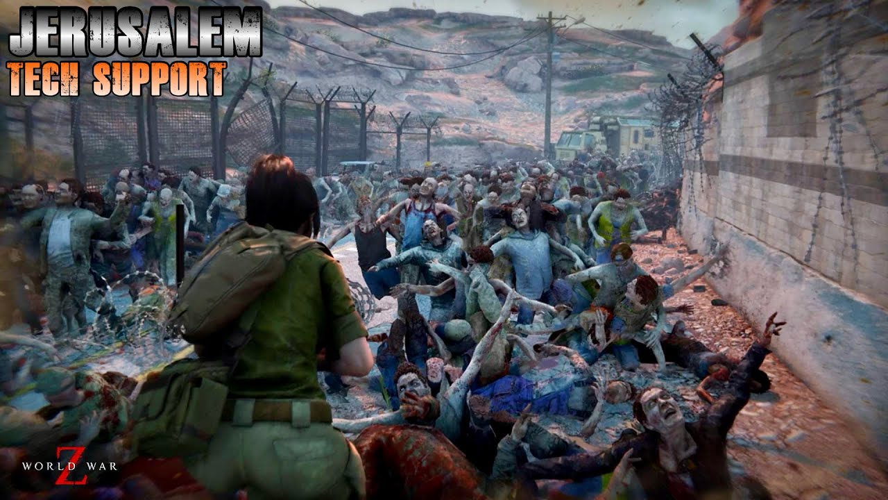 World War Z: Aftermath | Jerusalem - Tech Support | 4K Campaign Playthrough Gameplay (PS5)