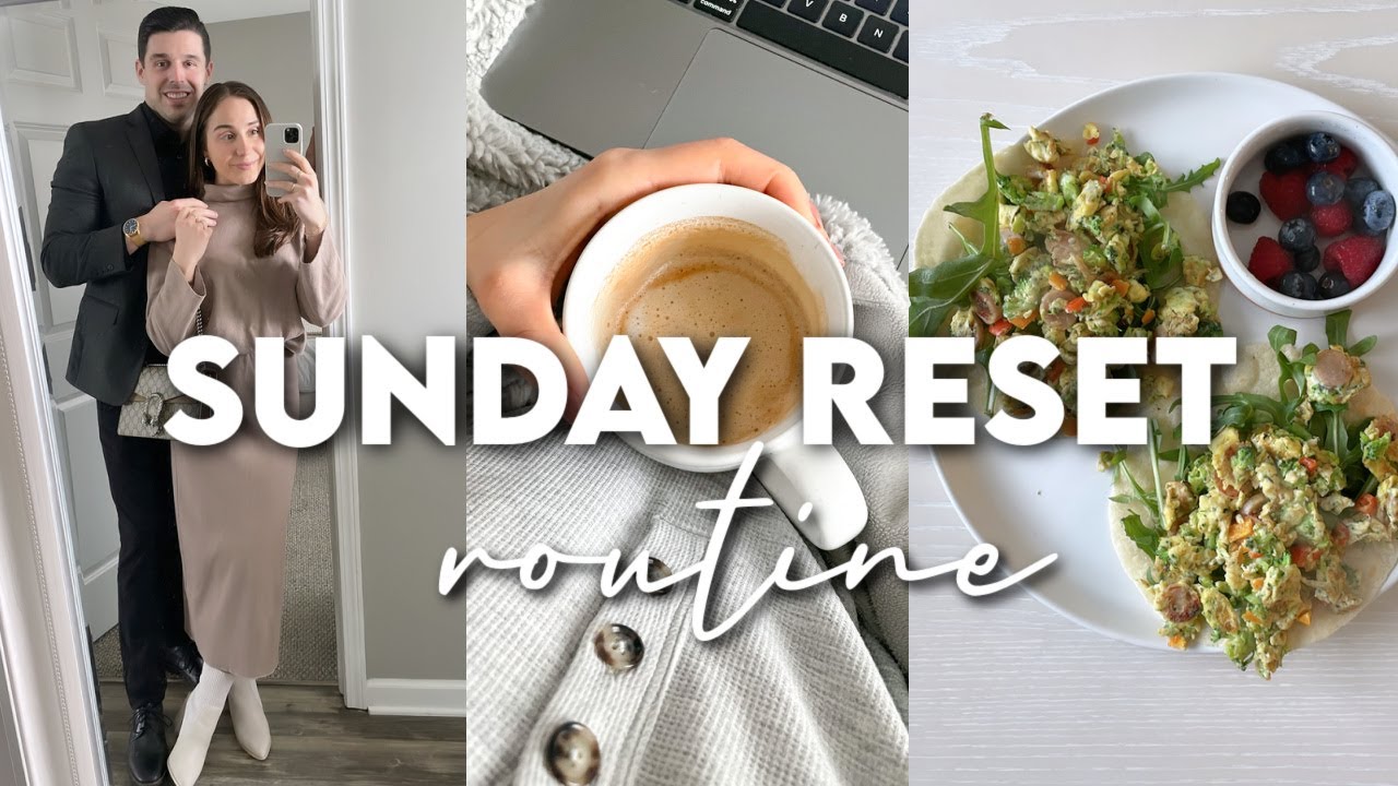 SUNDAY RESET | Prepping For The Week, Grocery Shopping, Meal Planning, Cooking!