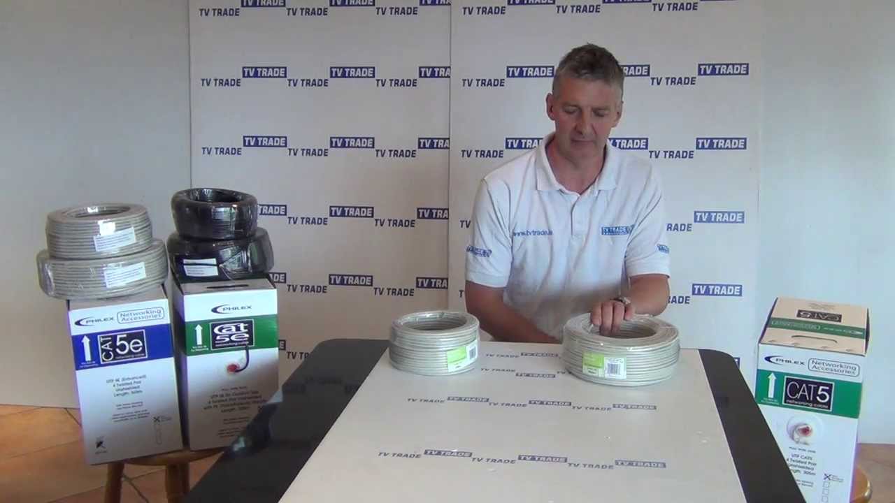 100m Roll of UTP CAT5 Ethernet Cable