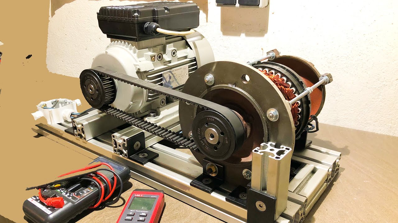Free energy generator using a stator and strong magnets. FAKE OR NOT-Testing