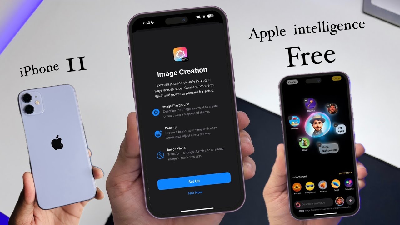 Apple Intelligence in iPhone 11 - New SIRI - Apple AI in iPhone 11