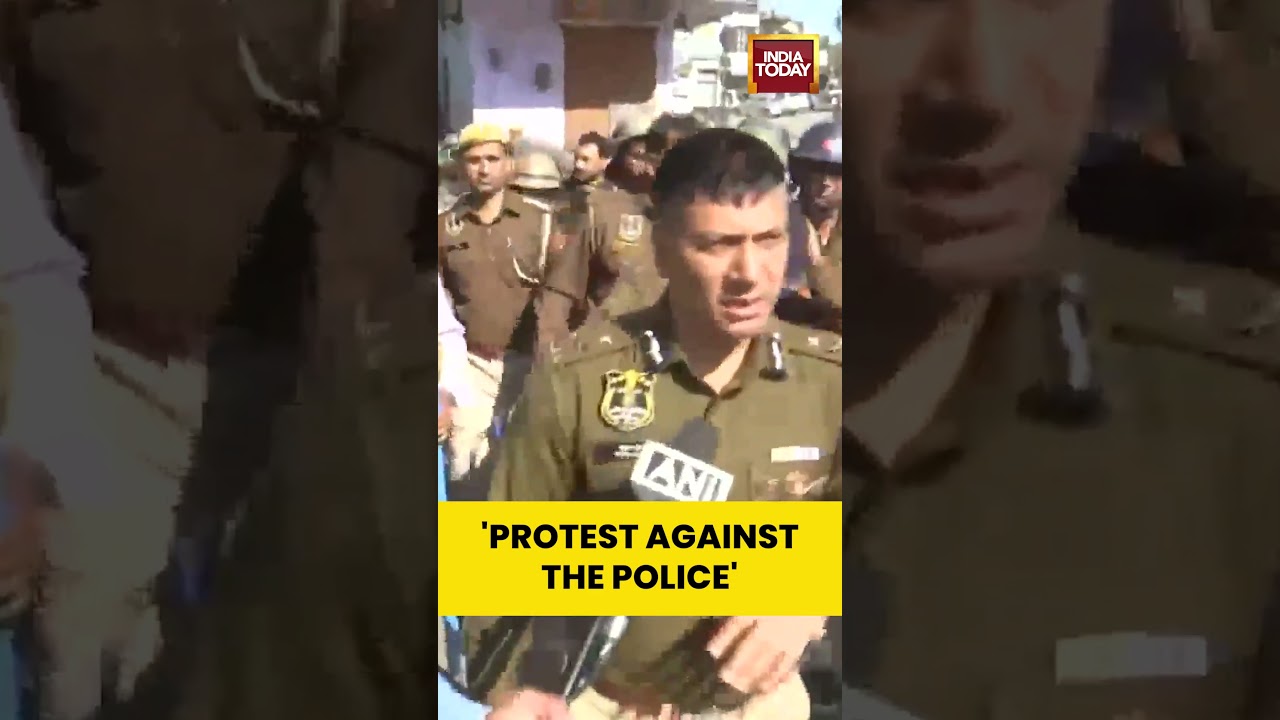 'Protest Against The Police' | #shorts #jaipurnews #chomu #rajasthanpolice #protest #newsupdate