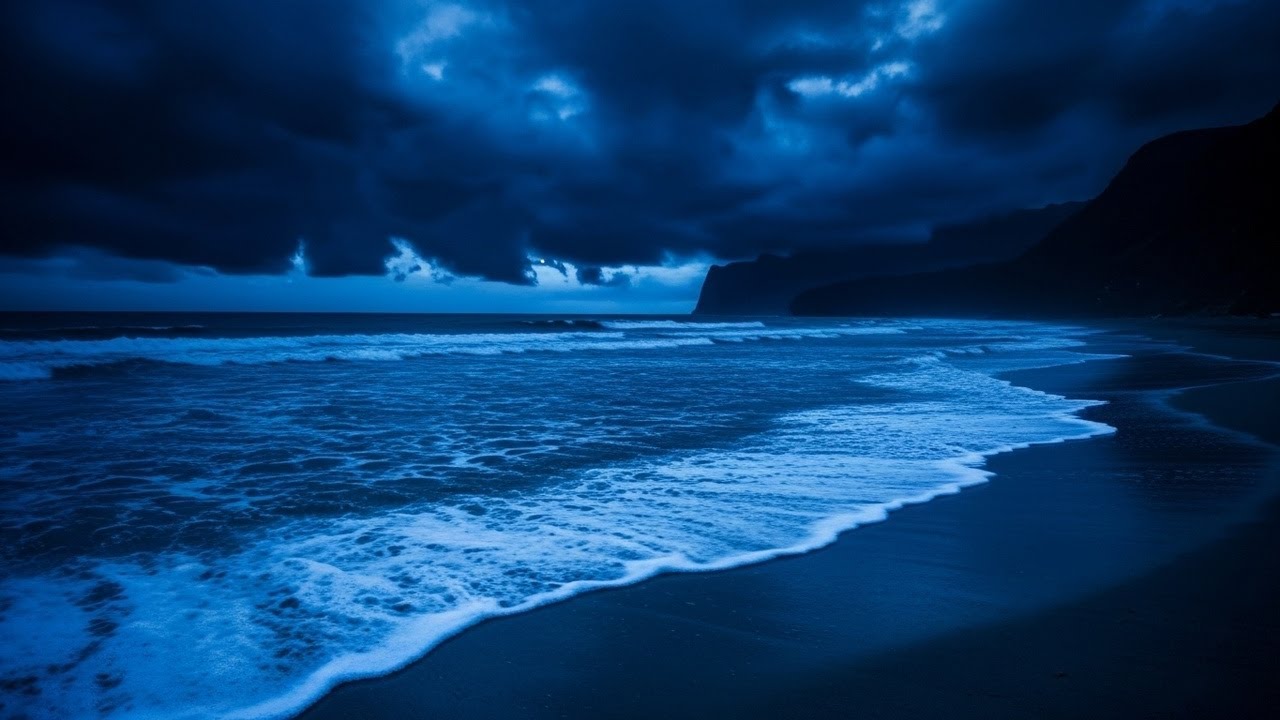 MIND QUIETER: Zen Coastal Waves for Instant Brain Reset (Continuous Stream)