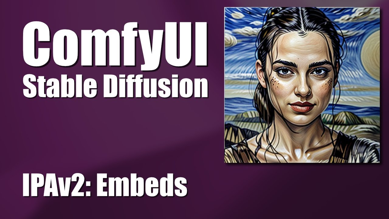 ComfyUI: IPAdapter v2 Embeds | Stable Diffusion | German | English Subtitles