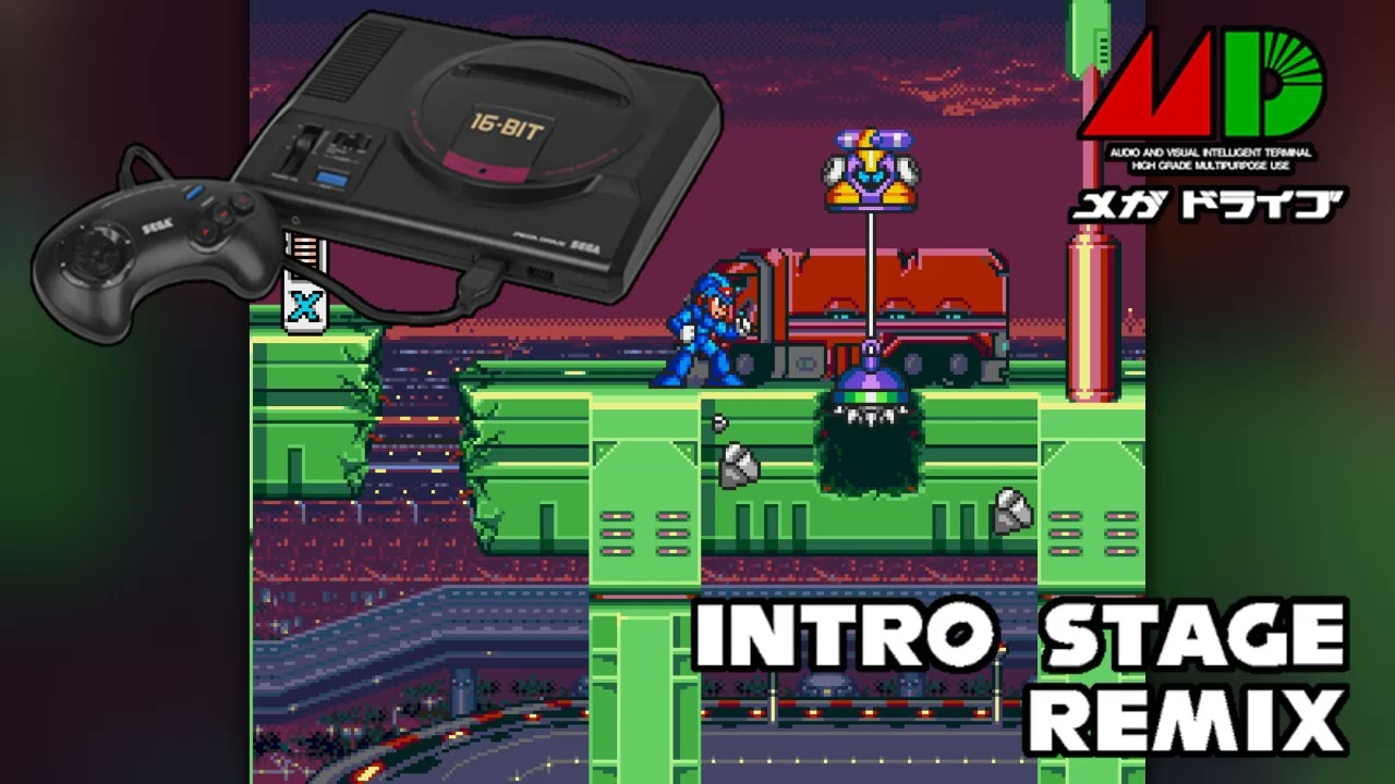 Mega Man X - Opening Stage (Sega Genesis Remix)