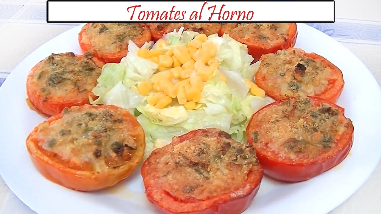 Tomates al Horno | Receta de Cocina en Familia