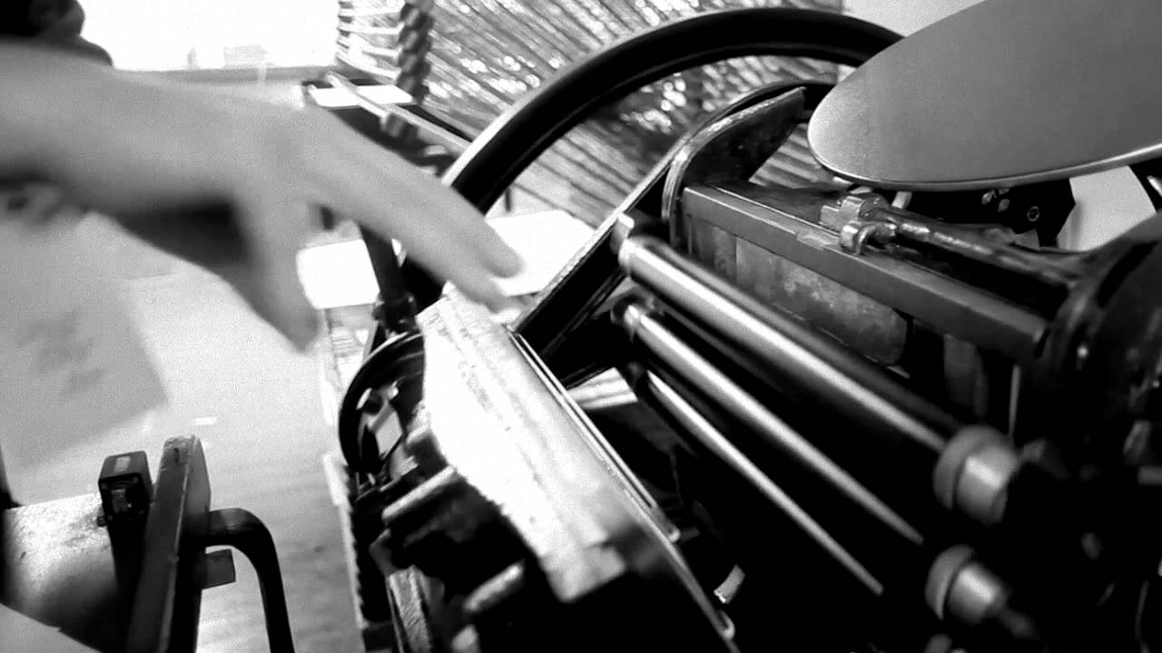 Letterpress at the Pajama Factory