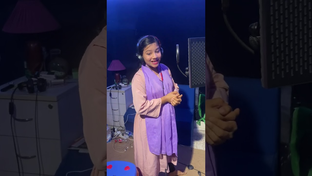 সুমাইয়া গান রেকর্ড  করে  #foryou #tranding #viralvideo #sadsong #sumaiya #viralsumaiya #ytshort