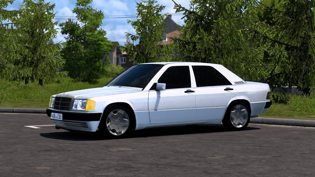 Mercedes-Benz W201 190E | Ets 2 Mods 1.58