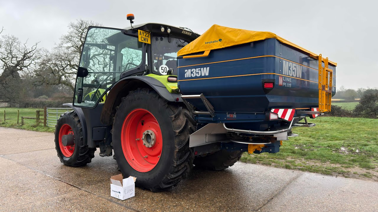 KRM SPREADER TEST ON THE ARION 660