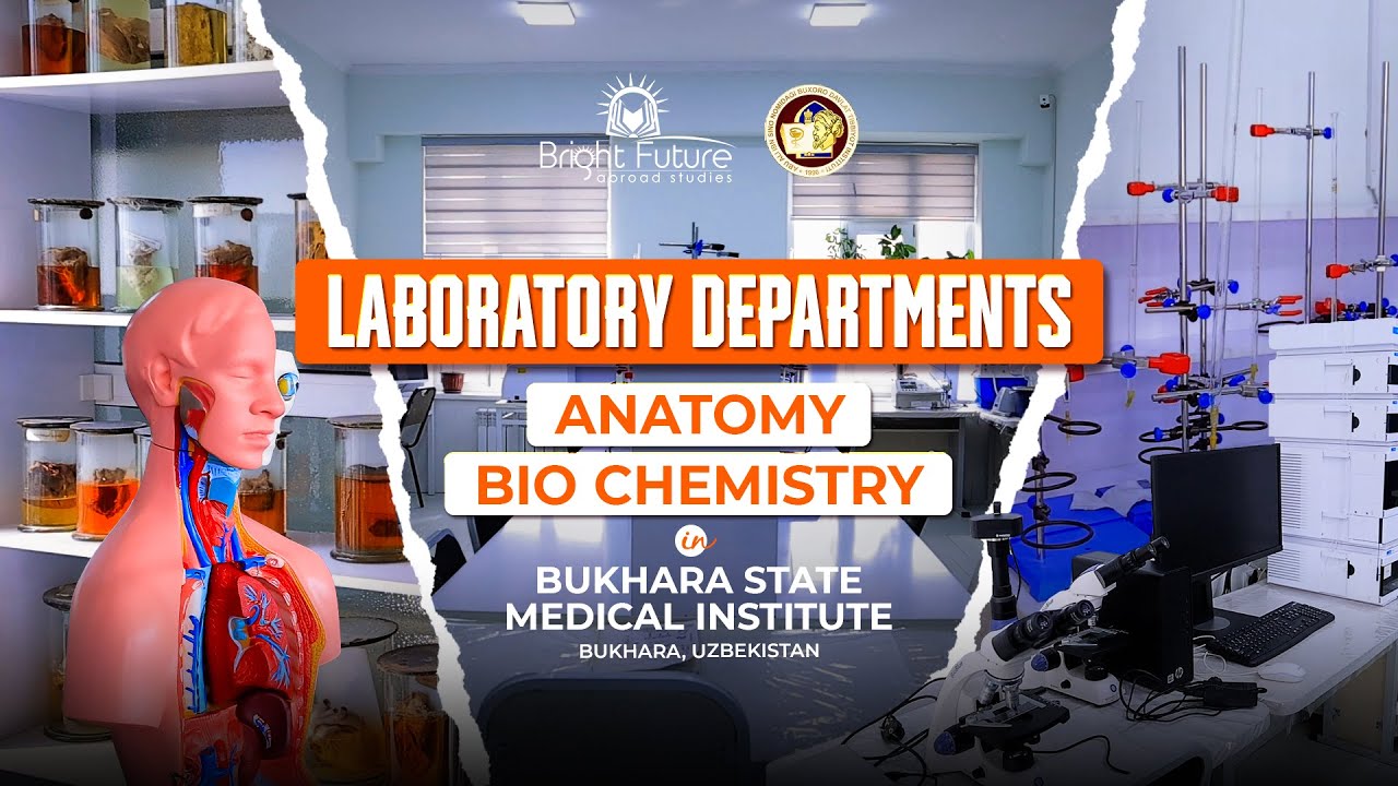 Laboratory Departments in Bukhara State Medical Institute Uzbekistan | Anatomy & Biochemistry Labs