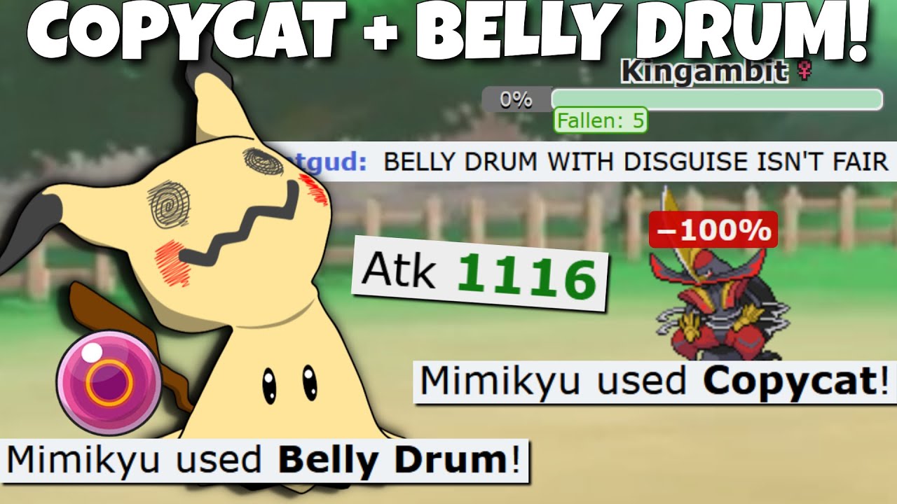 BELLY DRUM MIMIKYU IS BROKEN! POKEMON SCARLET AND VIOLET!