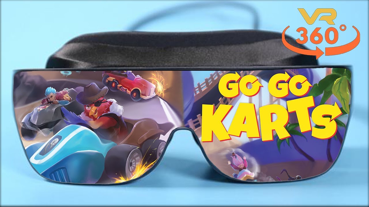 Go Go Karts VR 360° 4K Virtual Reality Gameplay