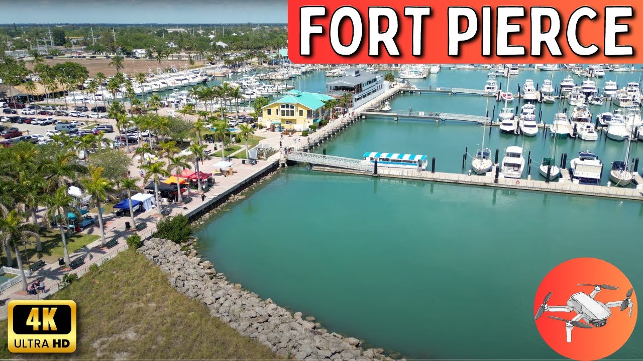 Fort Pierce Florida - Aerial View