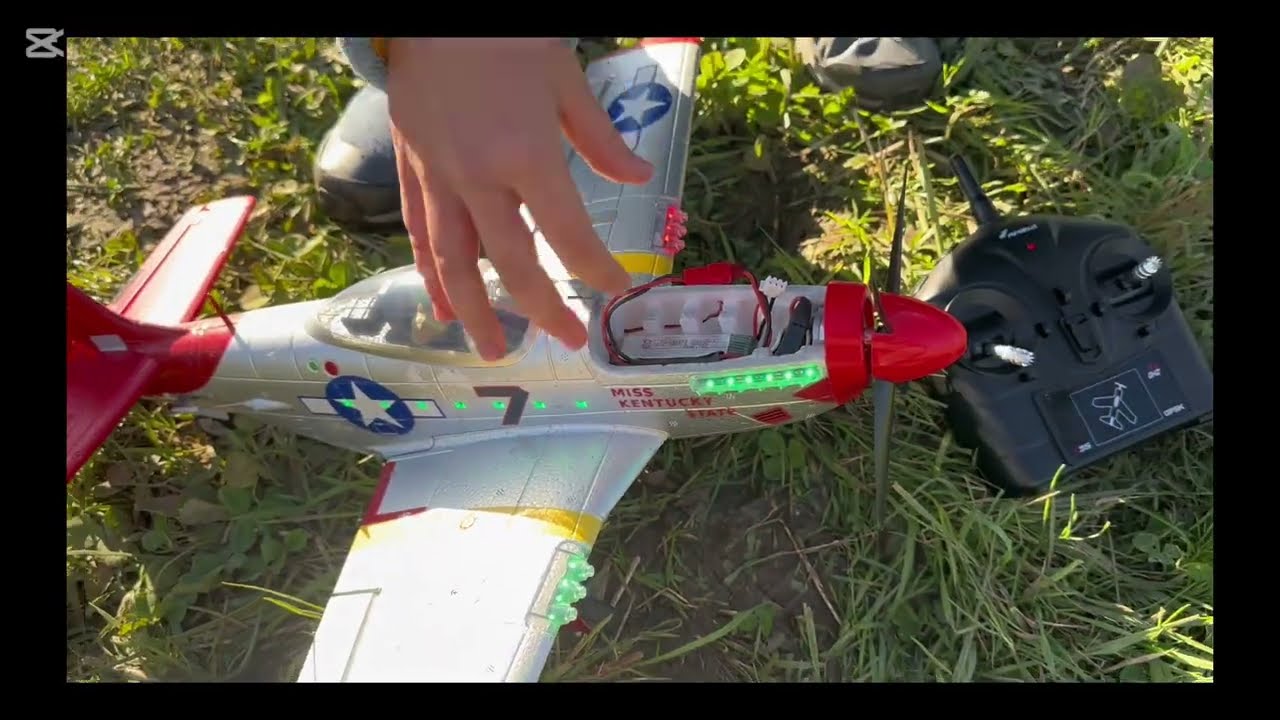 Rc Flugzeug fliegen mit meinem Freund (Skyrunner V3 und P-51 Mustang Amewi)