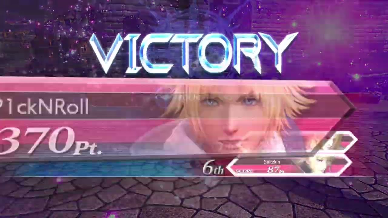 DISSIDIA FINAL FANTASY NT Lobby Match Tidus