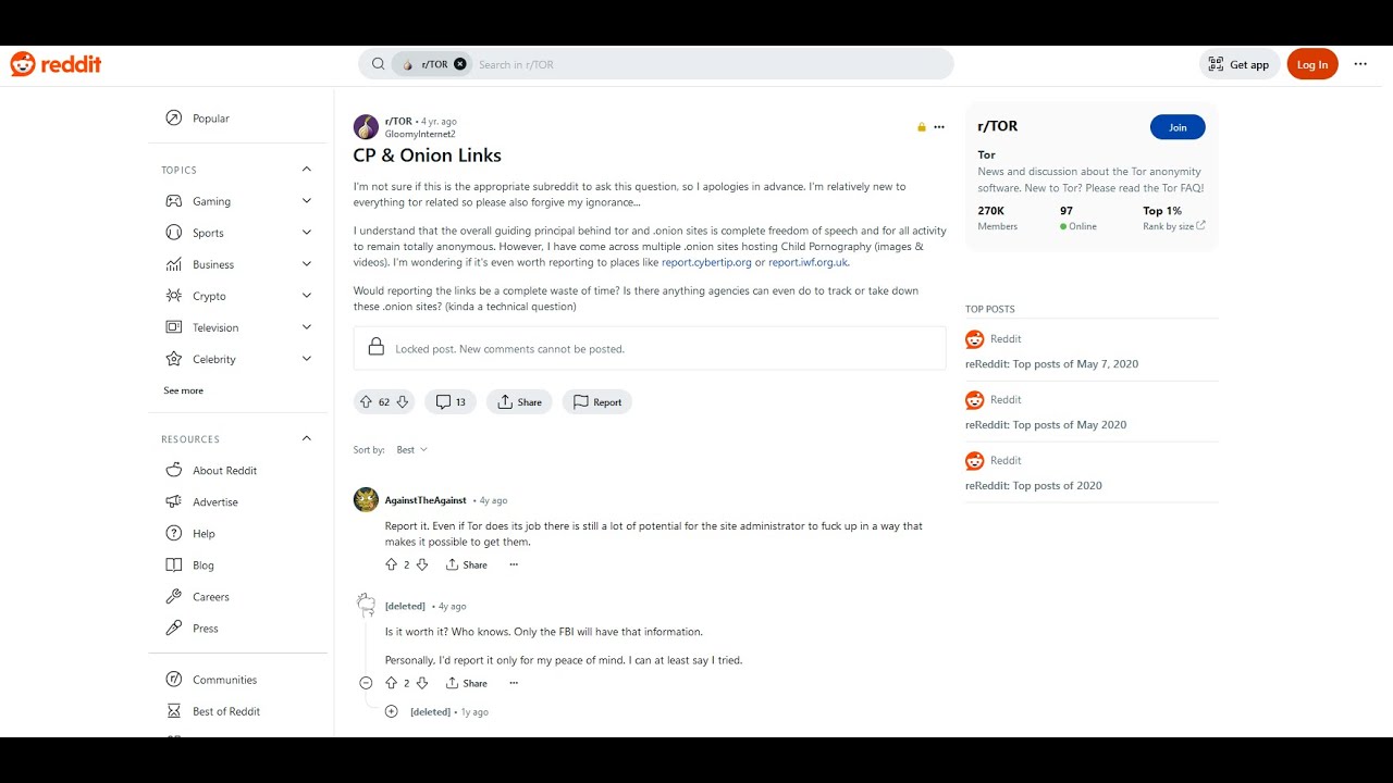 Top 5 onion links