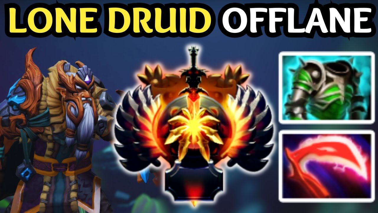 🔥 BEAR ABUSE 😱 LONE DRUID OFFLANE | DOTA 2 🔥