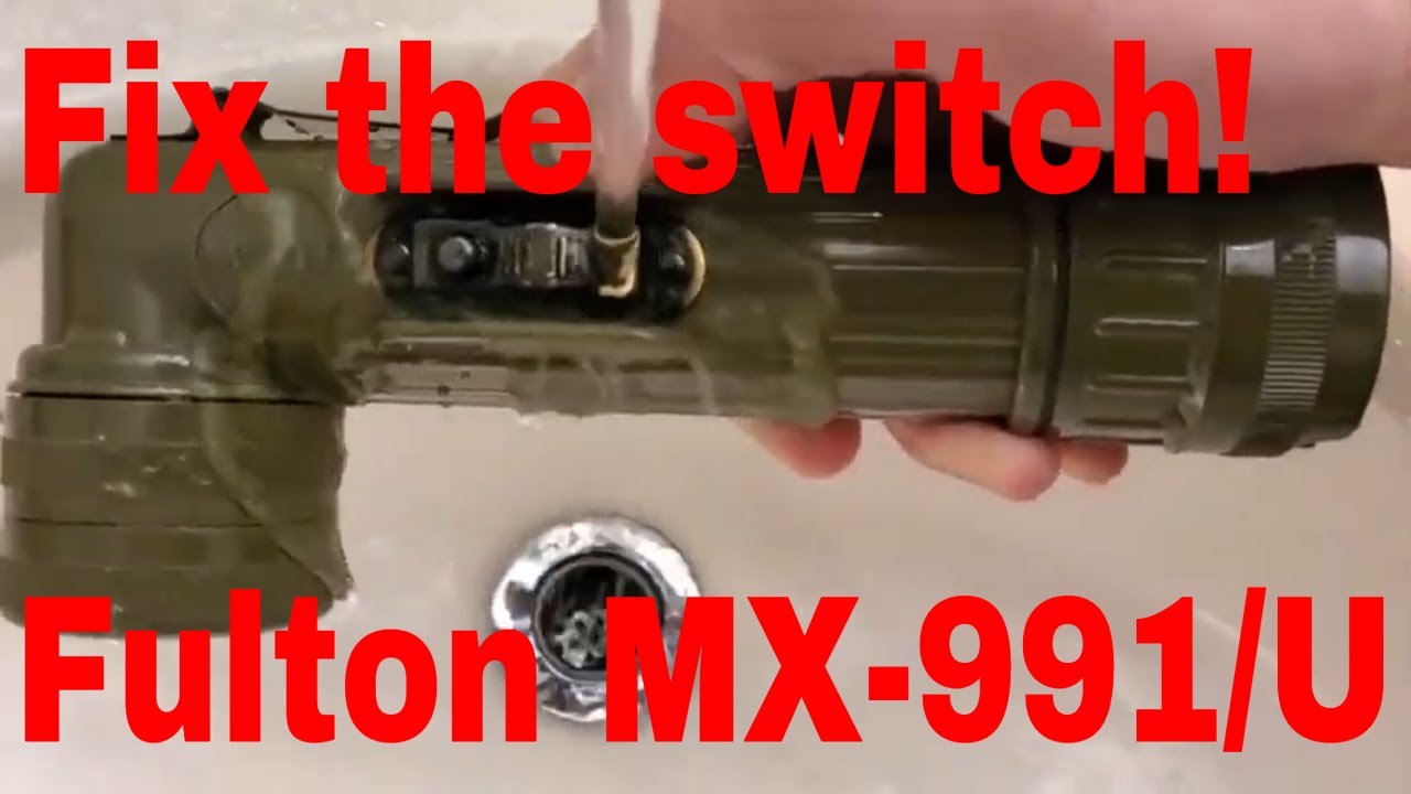 Fulton MX 991 U Switch Cleaning