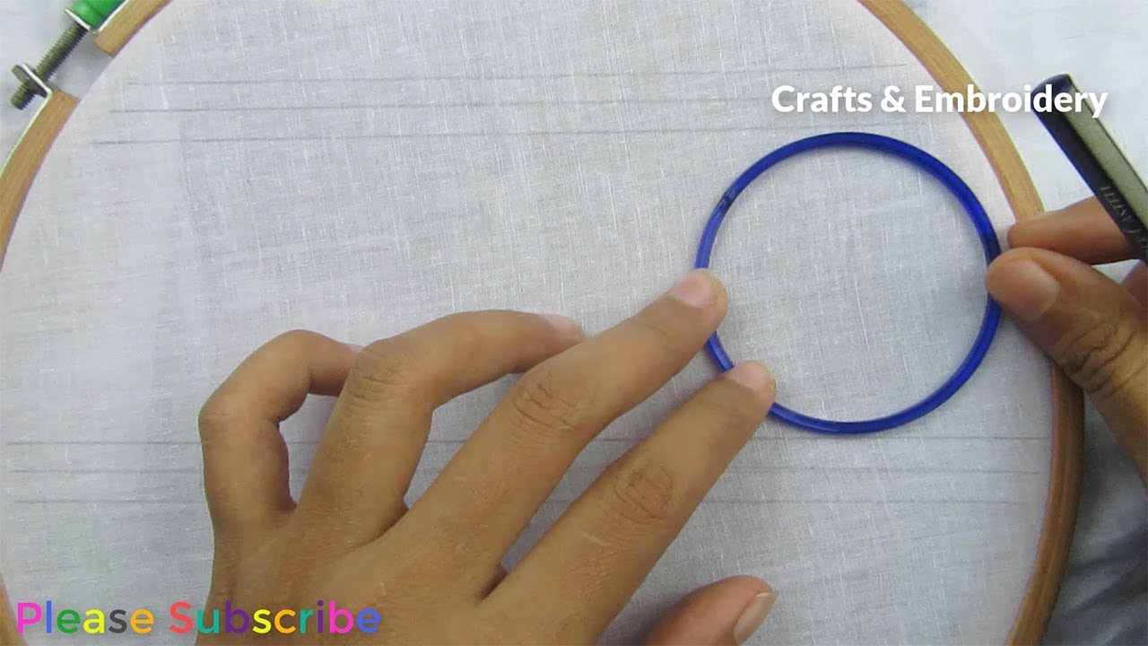 Hand Embroidery,Latest Nakshi Kantha Design Tutorial,Katha Stitch,নকশী কাঁথা সেলাই,नक्षी कन्था सिलाई