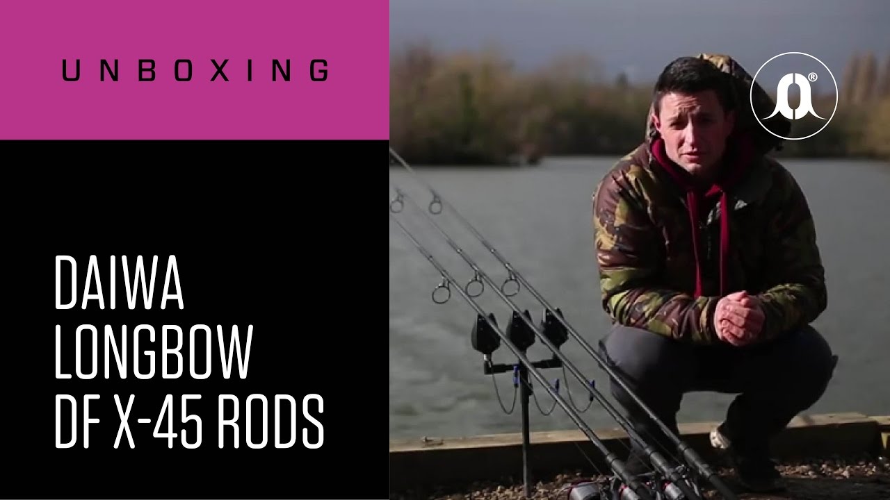 CARPologyTV - Daiwa Longbow DF X-45 Carp Rods Unboxing Review