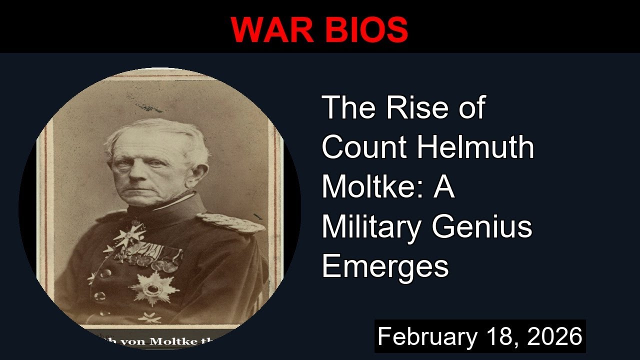 The Rise of Count Helmuth Moltke: A Military Genius Emerges | War Bios