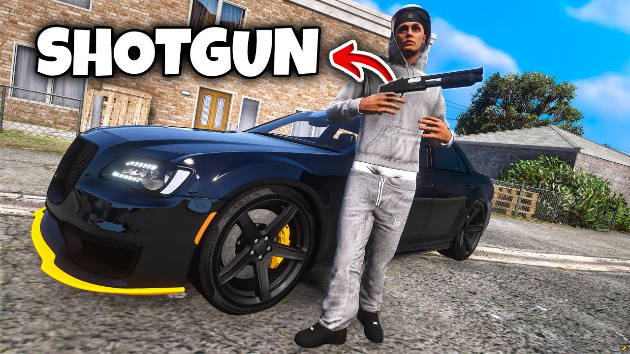 I TRADED my AK47 for a SHOTGUN in GTA 5 RP..