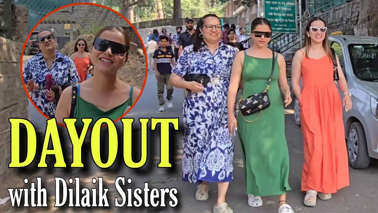 Dayout with My Sisters || The Dilaik Sisters || Jyotika and Rajat @RubinaDilaiks @RohiniDilaik