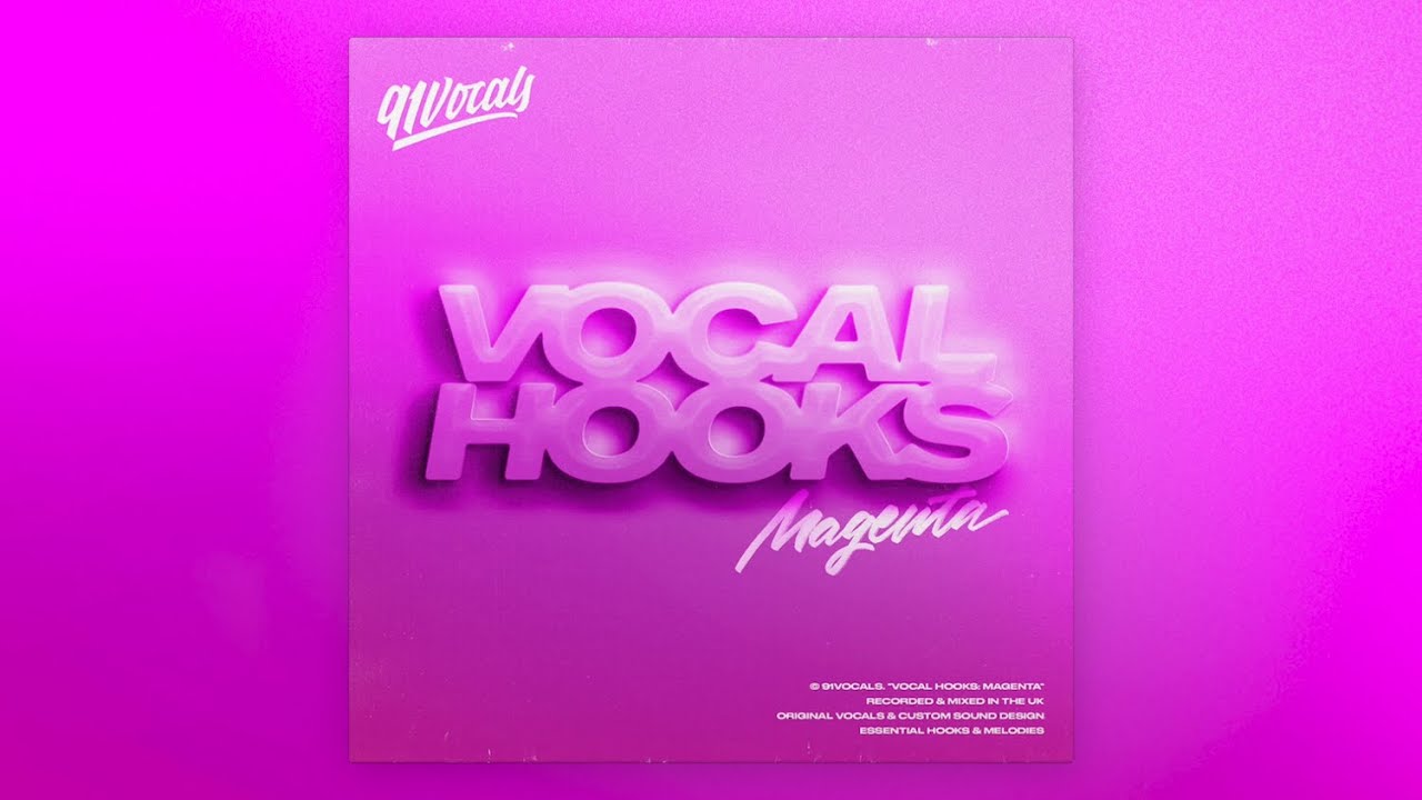 Vocal Hooks: Magenta | Royalty Free Vocal Samples