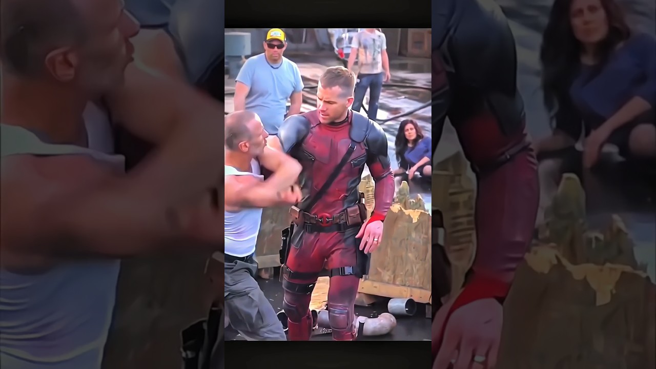deadpool and wolverine Behind the scenes #shorts #viralvideo #deadpool #wolverine