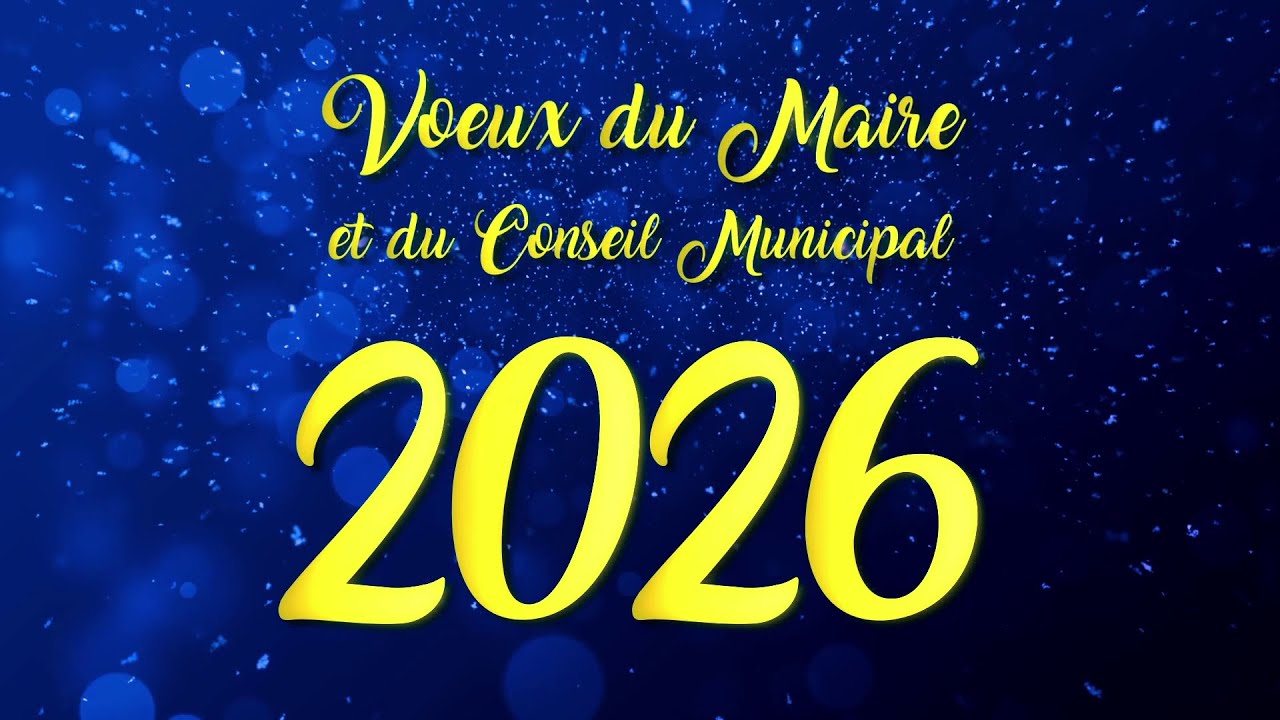 DISCOURS DU MAIRE - VOEUX 2026